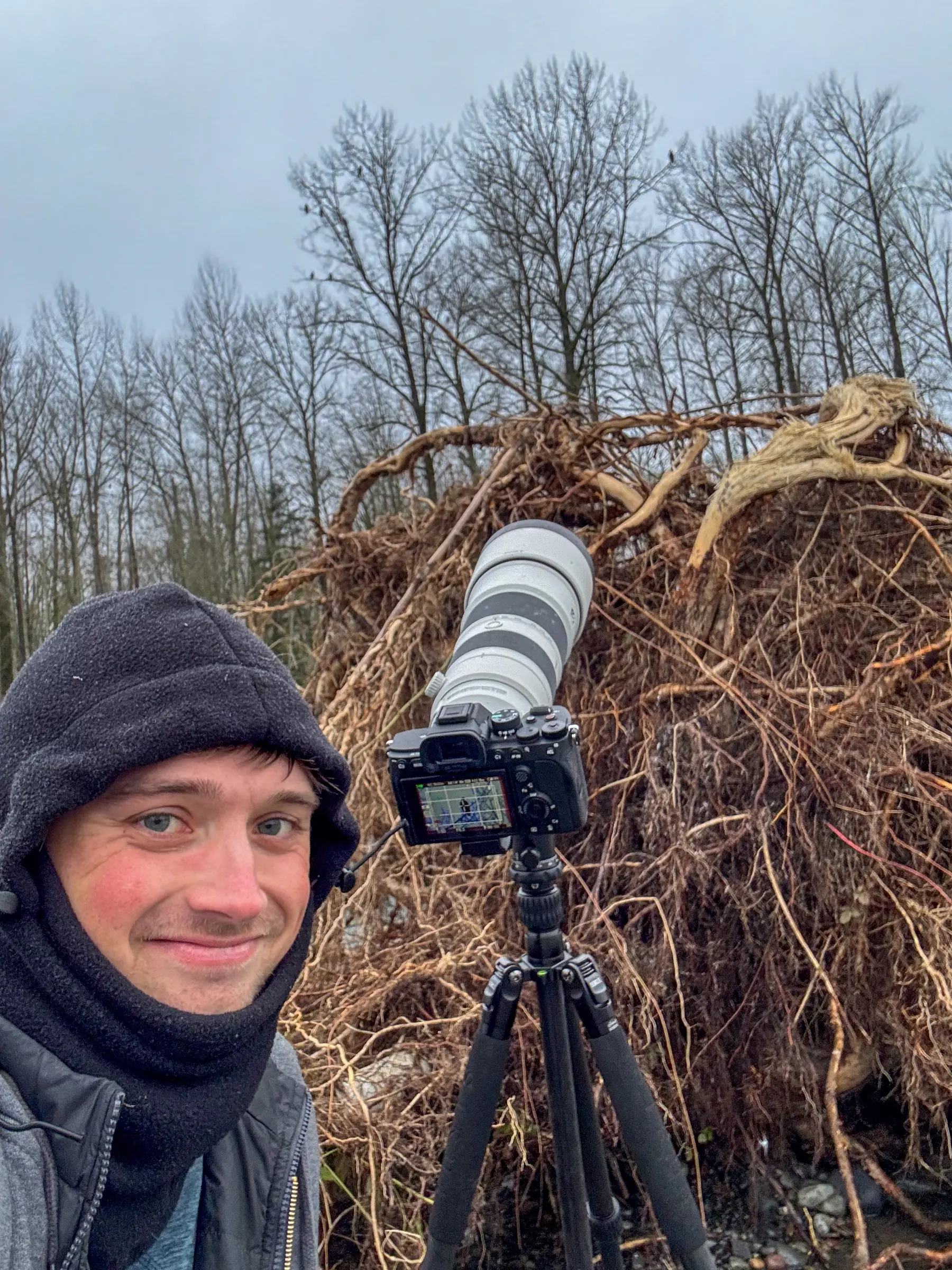 Portrait of Aidan Binau, Pacific Northwest photographer